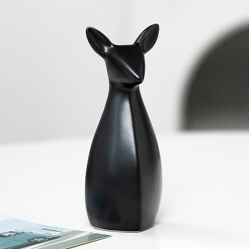 Decorative Ceramic Vase White Gold | Thrascher