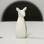 Decorative Ceramic Vase White Gold | Thrascher
