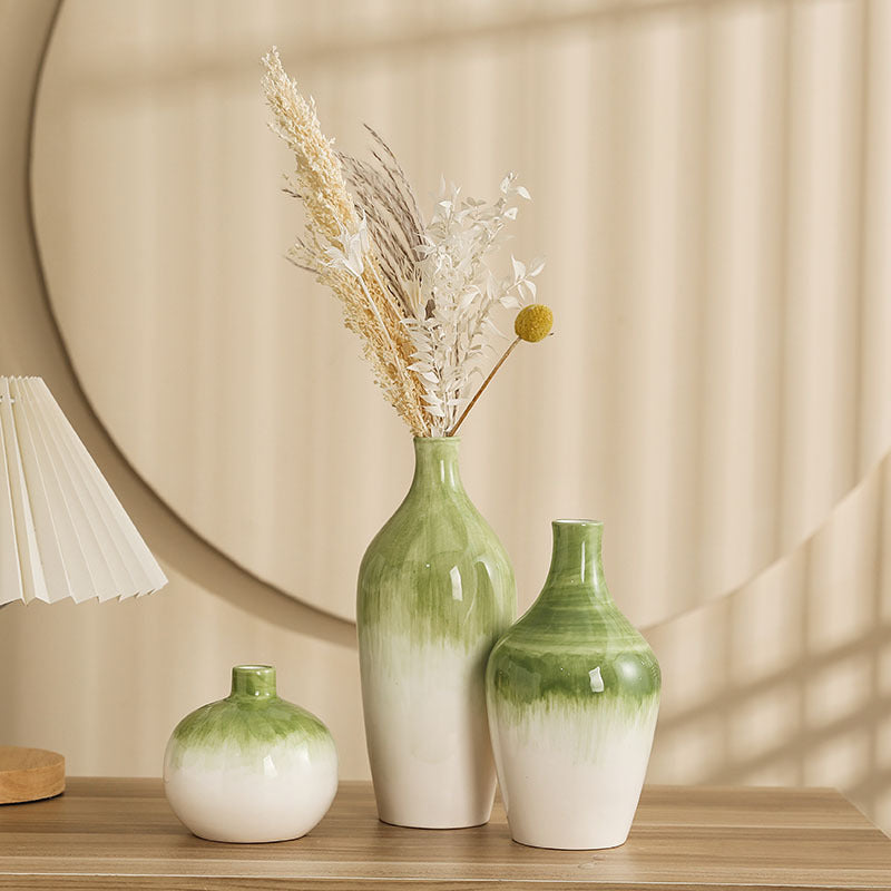Decorative Ceramic Vase Yellow | Thrascher