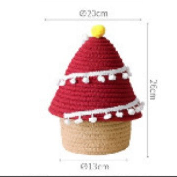 Decorative Christmas Tree Basket | Thrascher