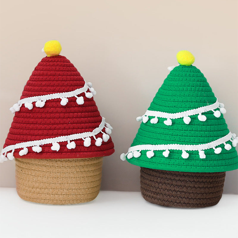 Decorative Christmas Tree Basket | Thrascher