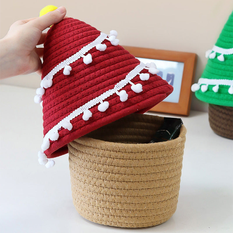 Decorative Christmas Tree Basket | Thrascher