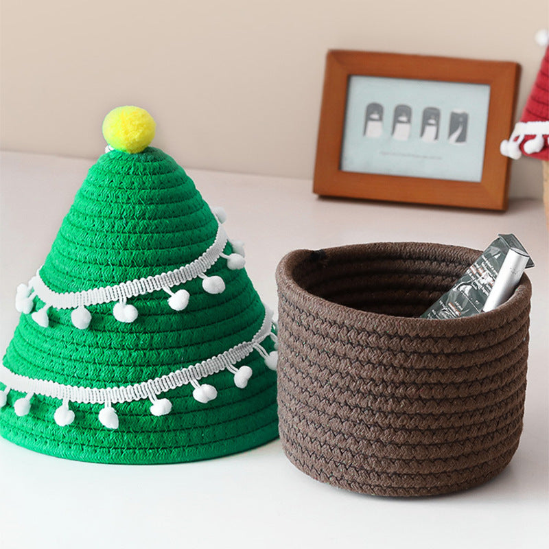Decorative Christmas Tree Basket | Thrascher