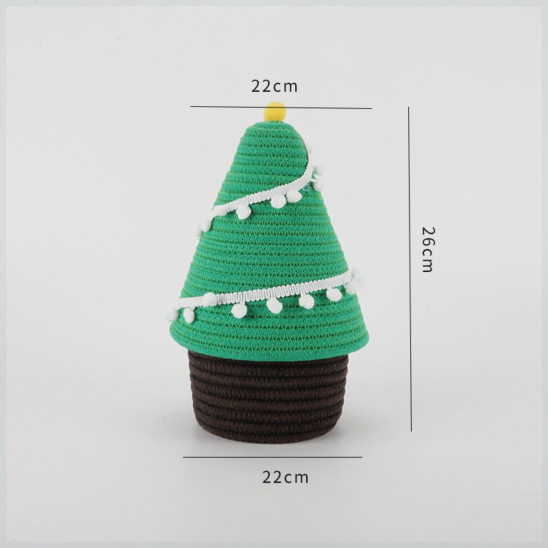 Decorative Christmas Tree Basket | Thrascher