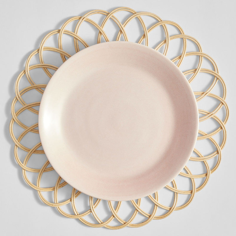 Decorative Coaster made of Woven Rattan | Thrascher