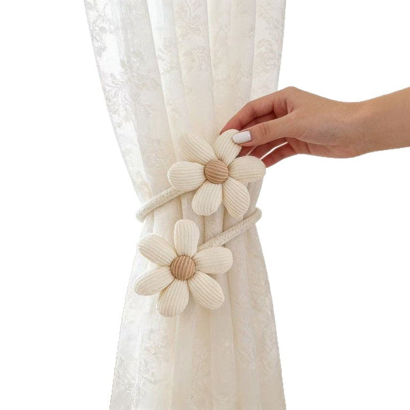 Decorative Curtain Holder Blue Beige | Thrascher