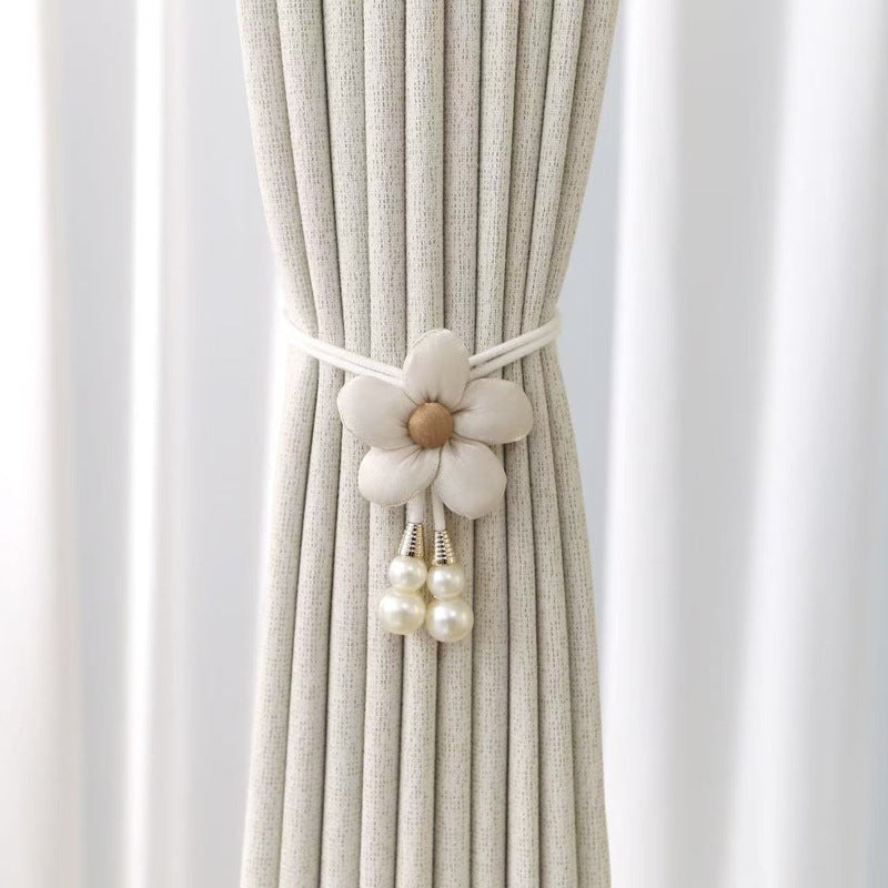 Decorative Curtain Holder Brown Yellow | Thrascher