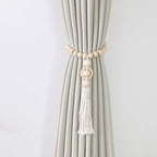 Decorative Curtain Holder Wood | Thrascher