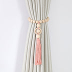 Decorative Curtain Holder Wood | Thrascher