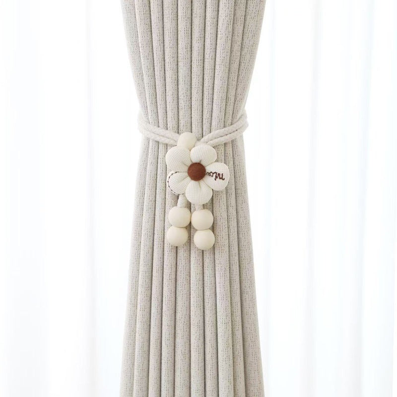 Decorative Curtain Tieback Beige Brown | Thrascher