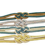 Decorative Curtain Tieback with Braided Design | Thrascher