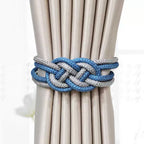 Decorative Curtain Tieback with Braided Design | Thrascher