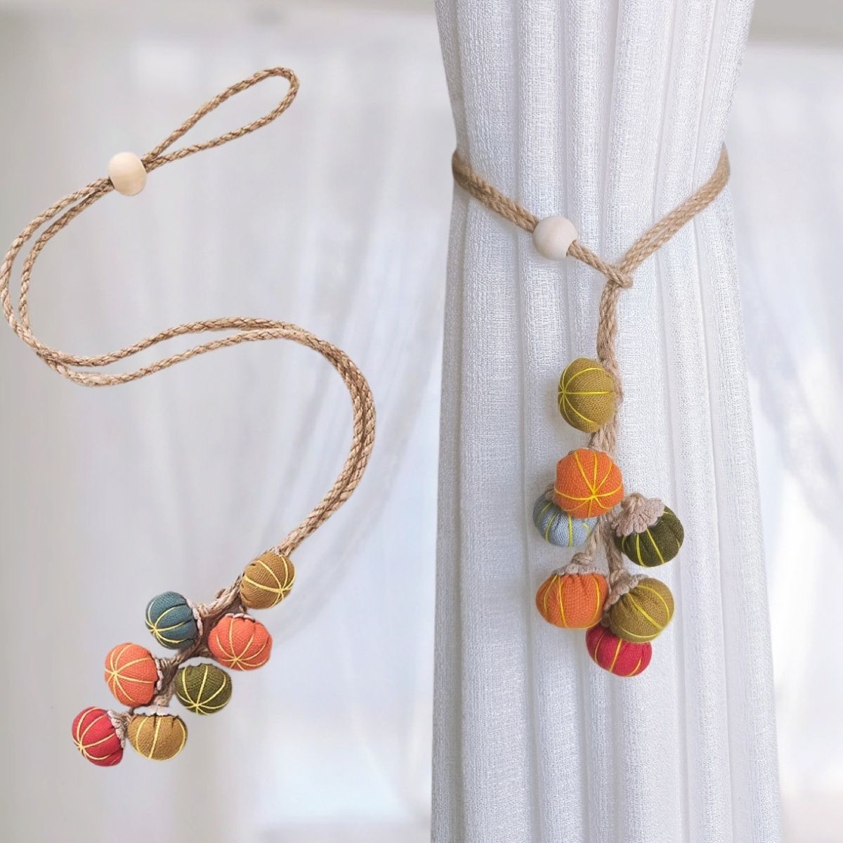 Decorative Curtain Tiebacks | Thrascher