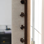 Decorative Curtain Trim with Pompons | Thrascher