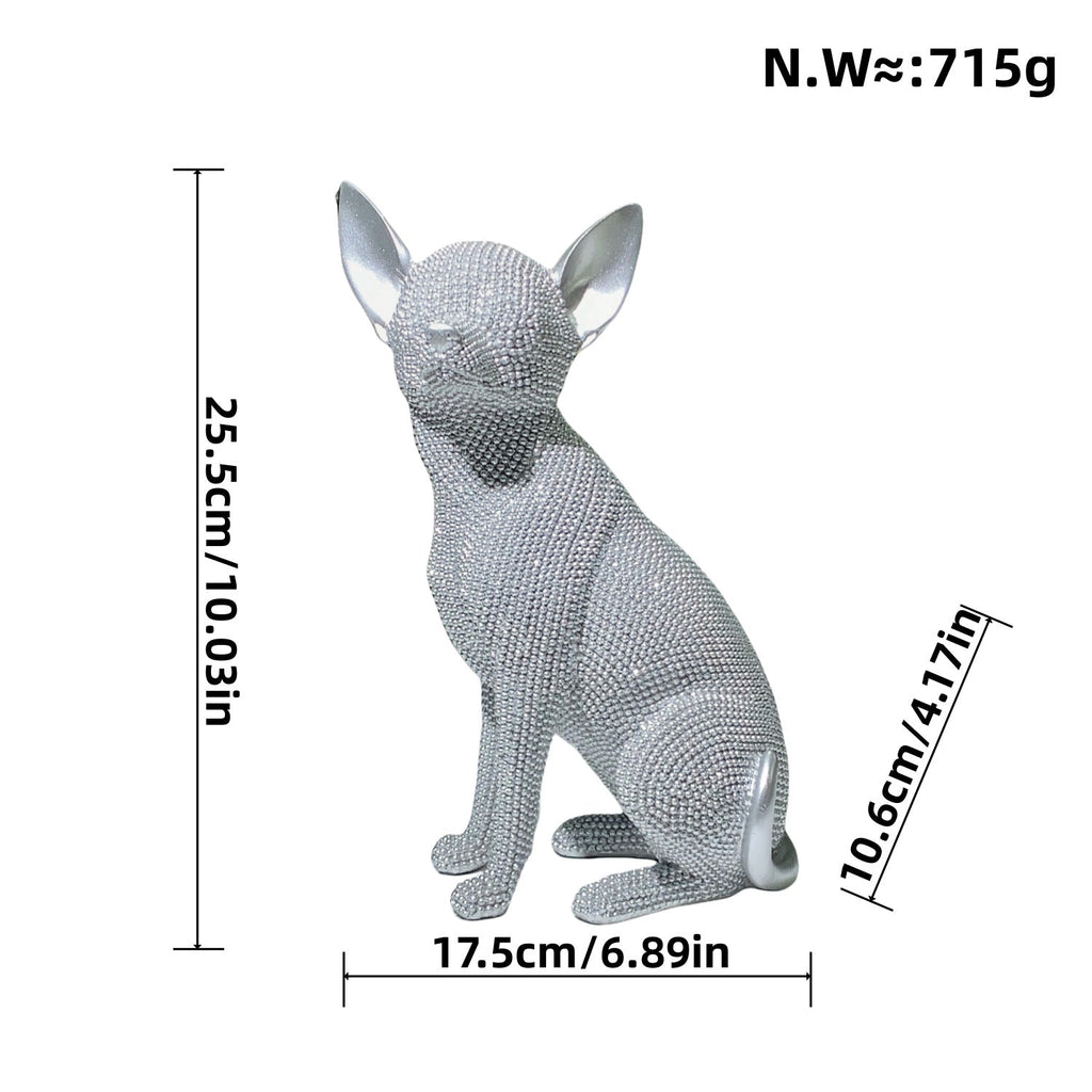 Decorative Dog Figure in Modern Design | Thrascher