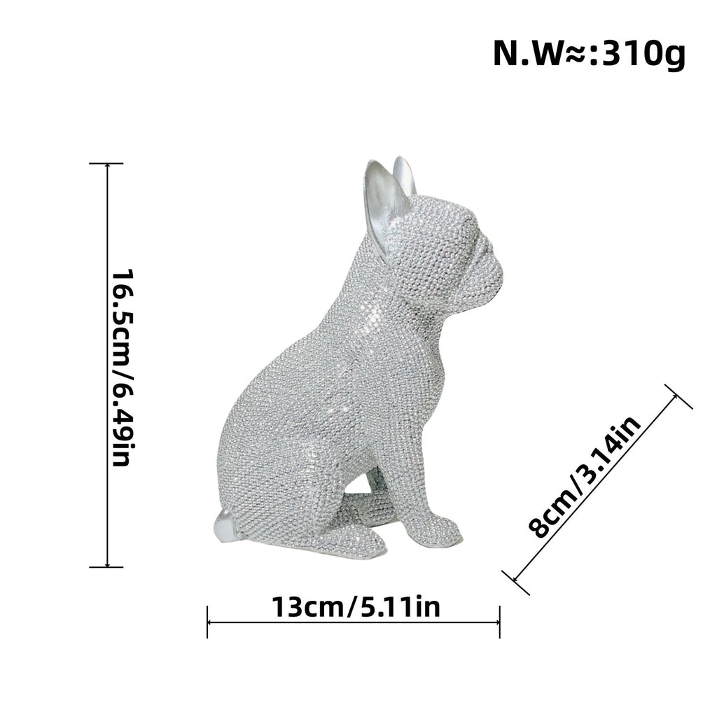 Decorative Dog Figure in Modern Design | Thrascher