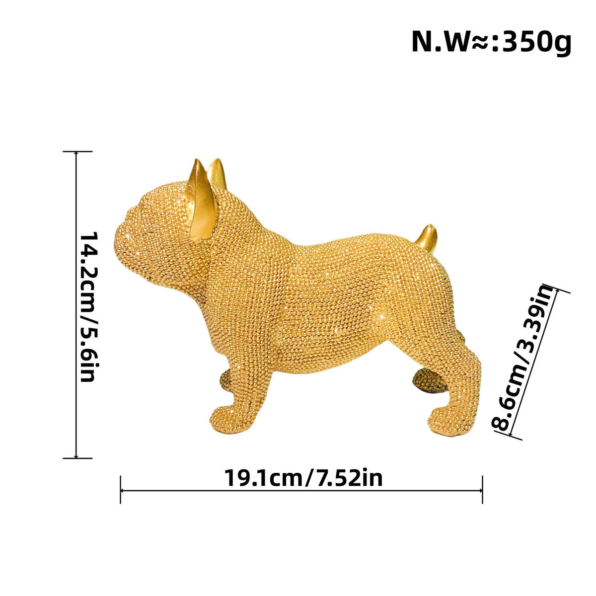 Decorative Dog Figure in Modern Design | Thrascher