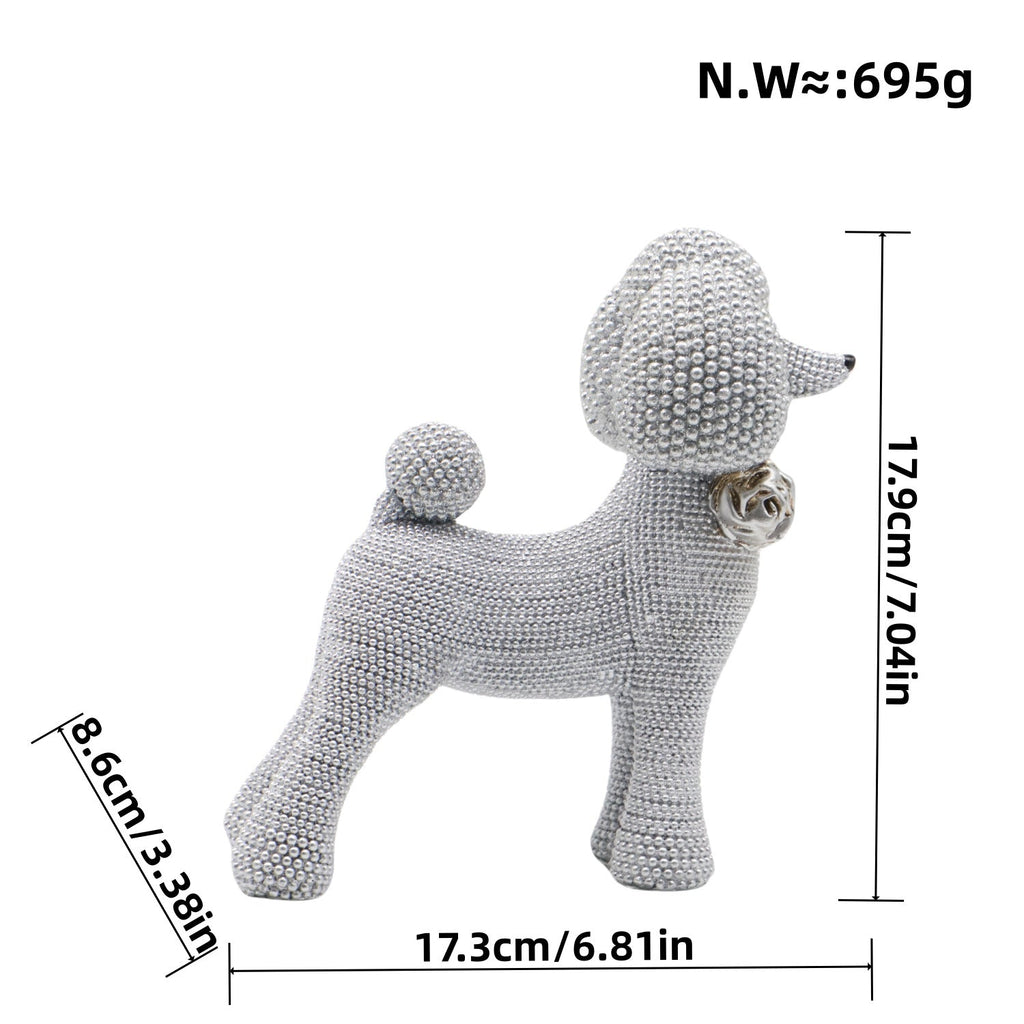 Decorative Dog Figure in Modern Design | Thrascher