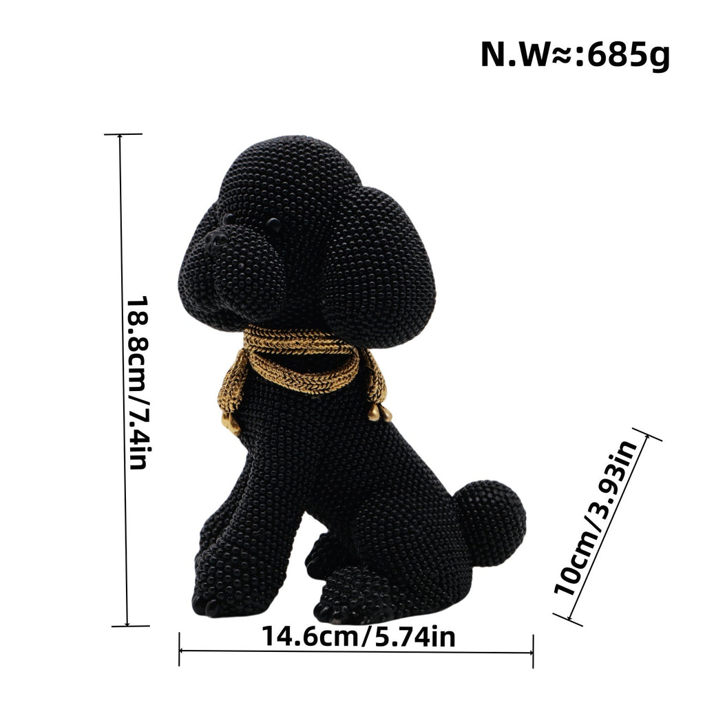 Decorative Dog Figure in Modern Design | Thrascher