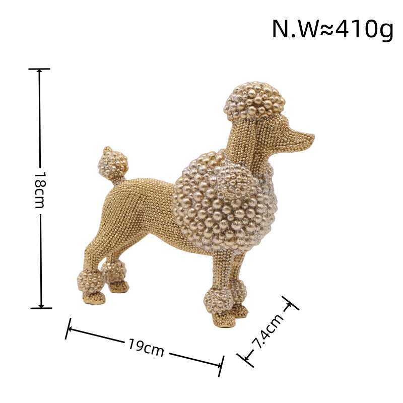 Decorative Dog Figure in Modern Design | Thrascher