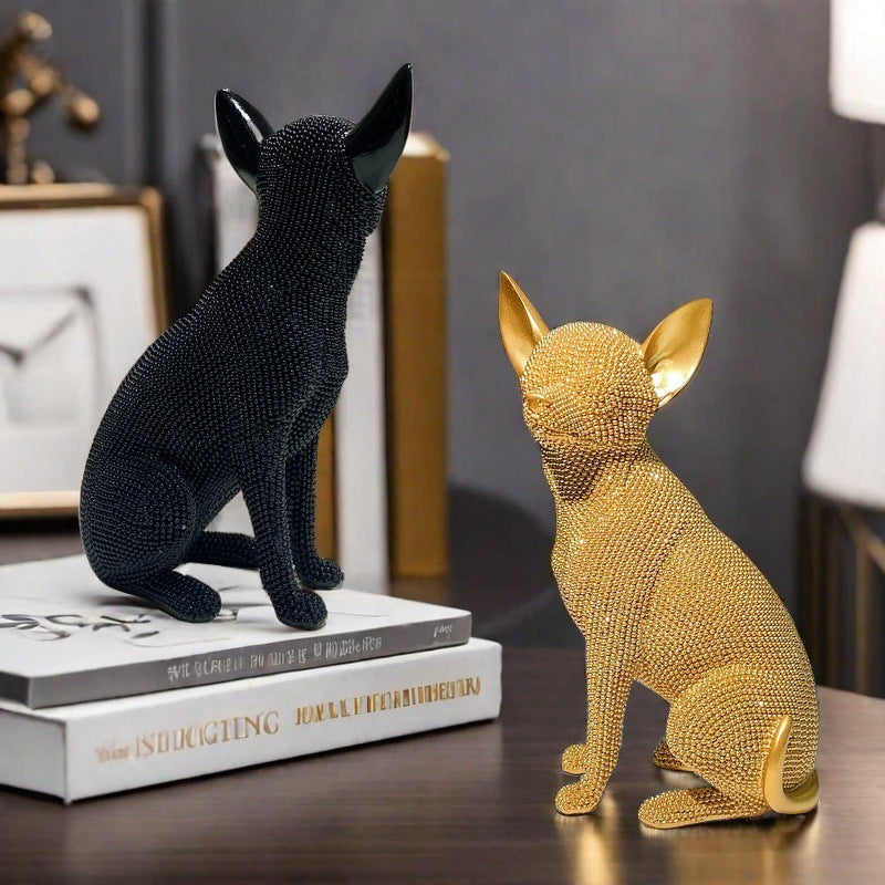 Decorative Dog Figure in Modern Design | Thrascher