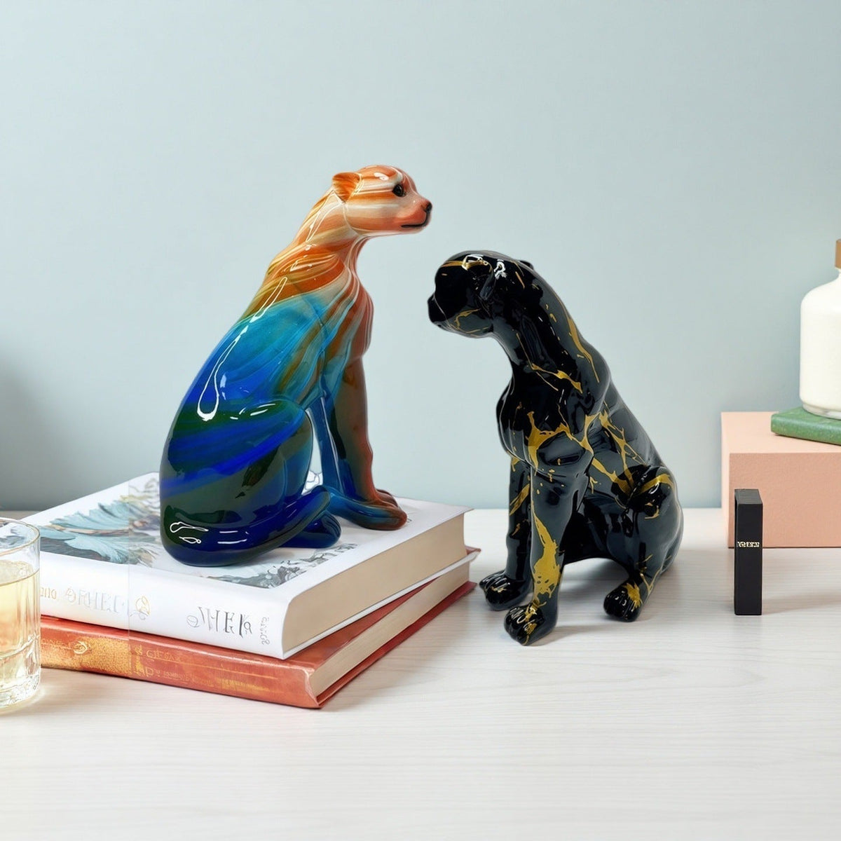 Decorative Dog Sculpture | Thrascher