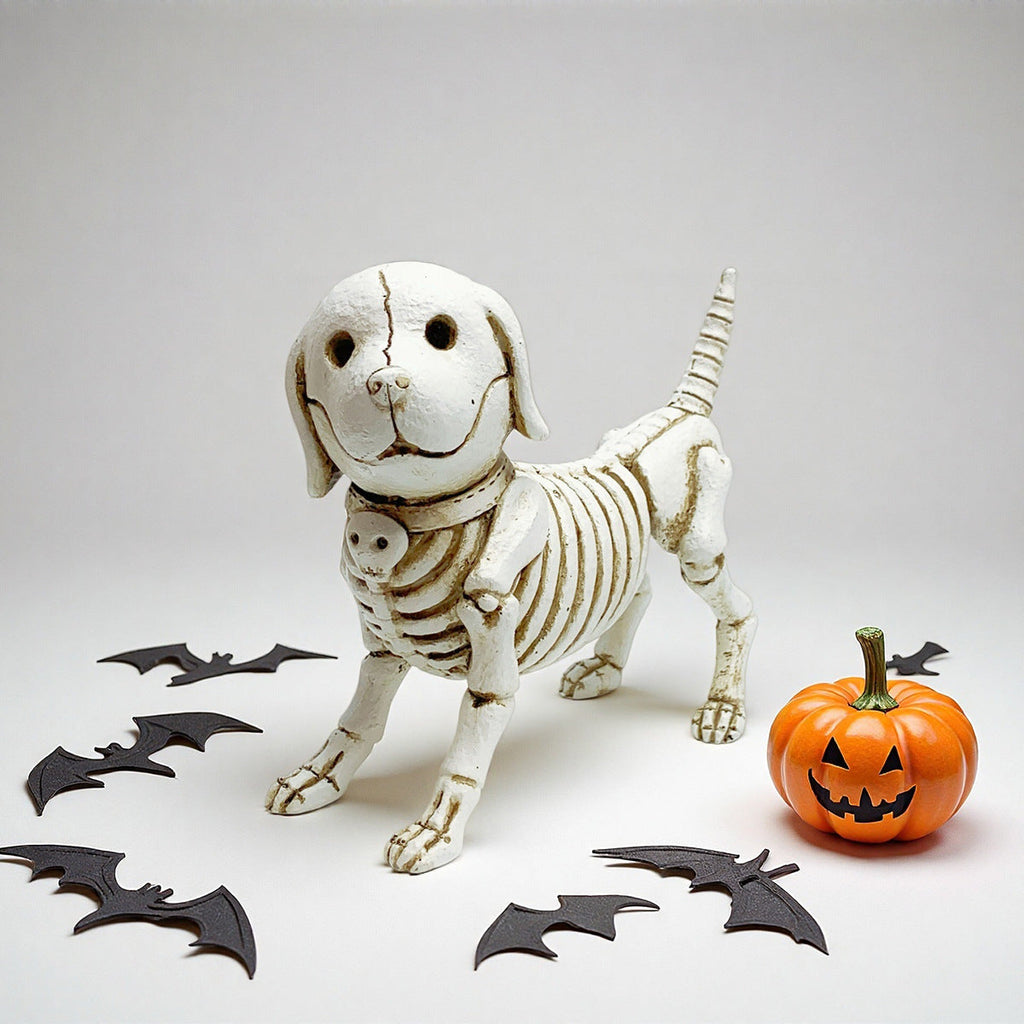 Decorative Dog Skeleton Figure | Thrascher