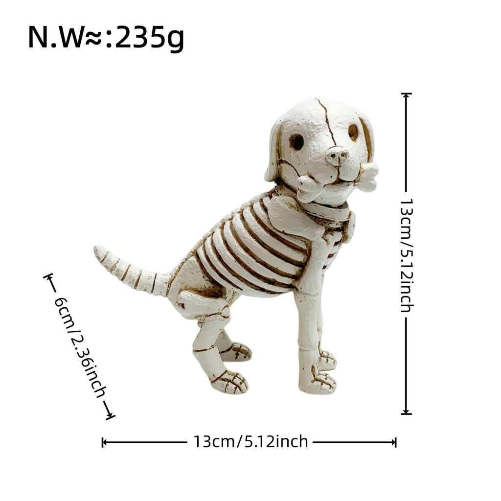 Decorative Dog Skeleton Figure | Thrascher