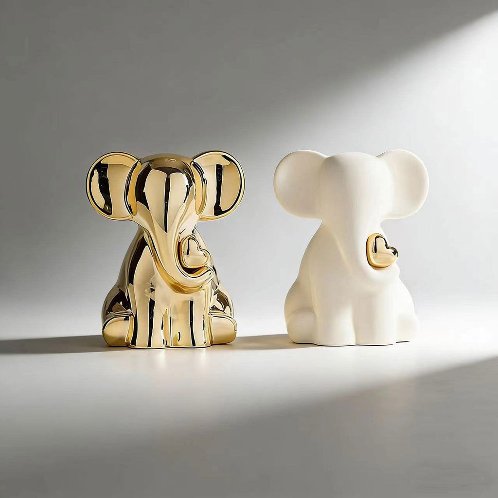 Decorative Elephant Figurine | Thrascher