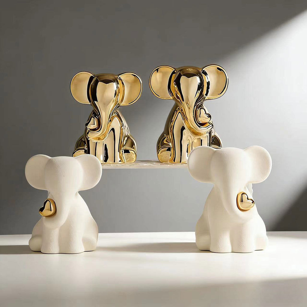 Decorative Elephant Figurine | Thrascher