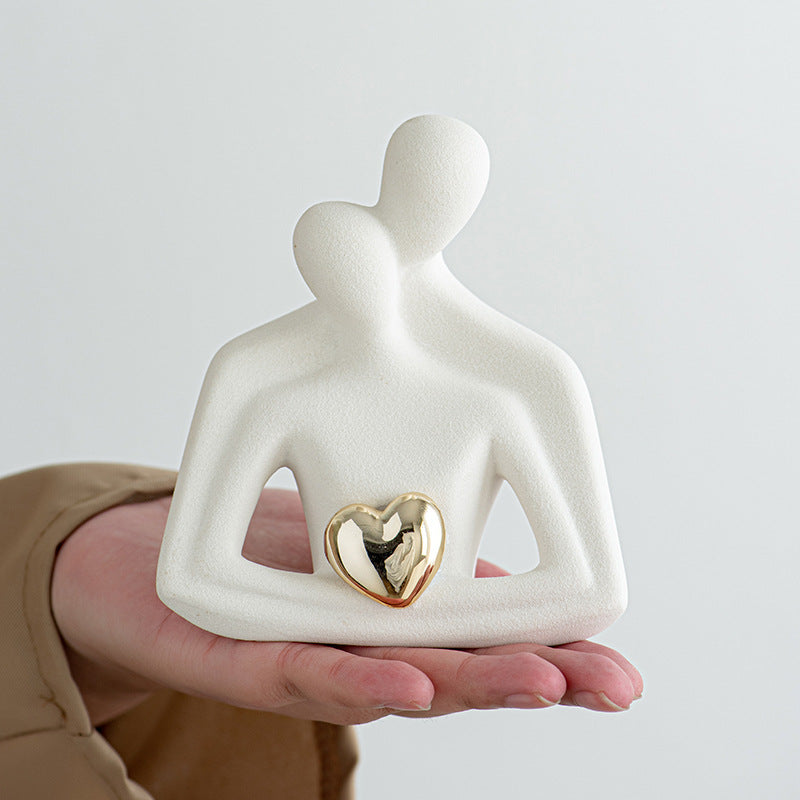 Decorative Figure Black White | Thrascher