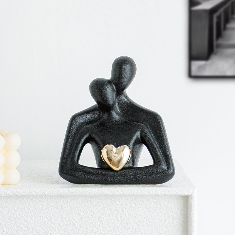 Decorative Figure Black White | Thrascher