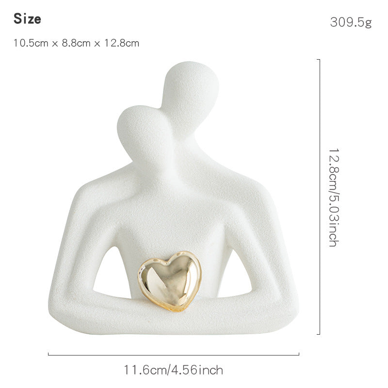 Decorative Figure Black White | Thrascher