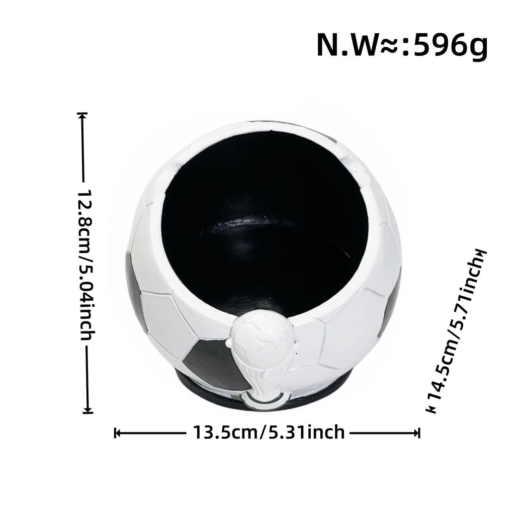 Decorative Figure Football with Glossy Surface | Thrascher