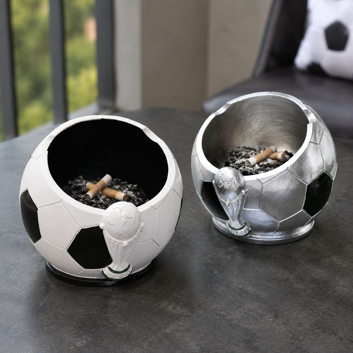 Decorative Figure Football with Glossy Surface | Thrascher