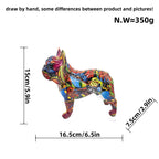 Decorative Figure of a French Bulldog Ceramic Handcrafted | Thrascher