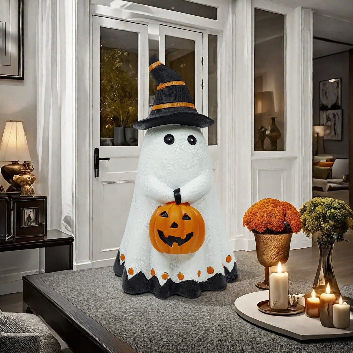 Decorative Figure Orange Black | Thrascher