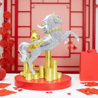 Decorative Figure Red Gold | Thrascher