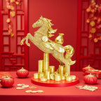 Decorative Figure Red Gold | Thrascher