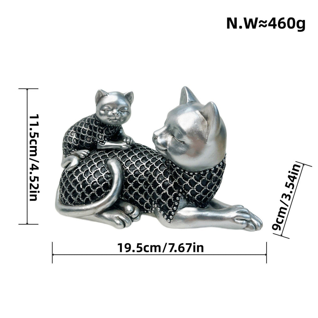 Decorative Figure Silver Gold | Thrascher