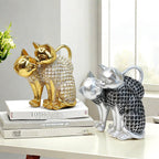 Decorative Figure Silver Gold | Thrascher