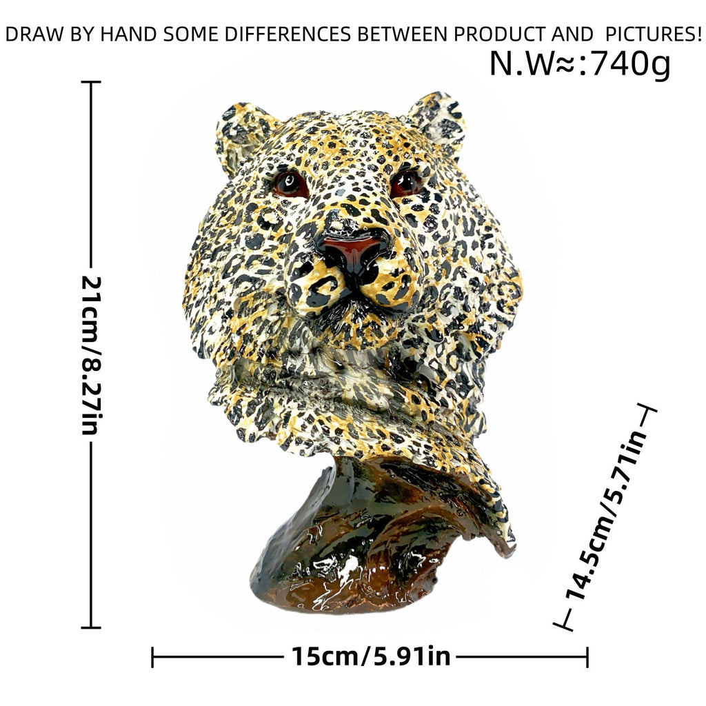 Decorative Figure White Brown | Thrascher