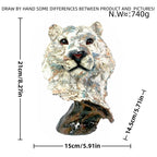 Decorative Figure White Brown | Thrascher