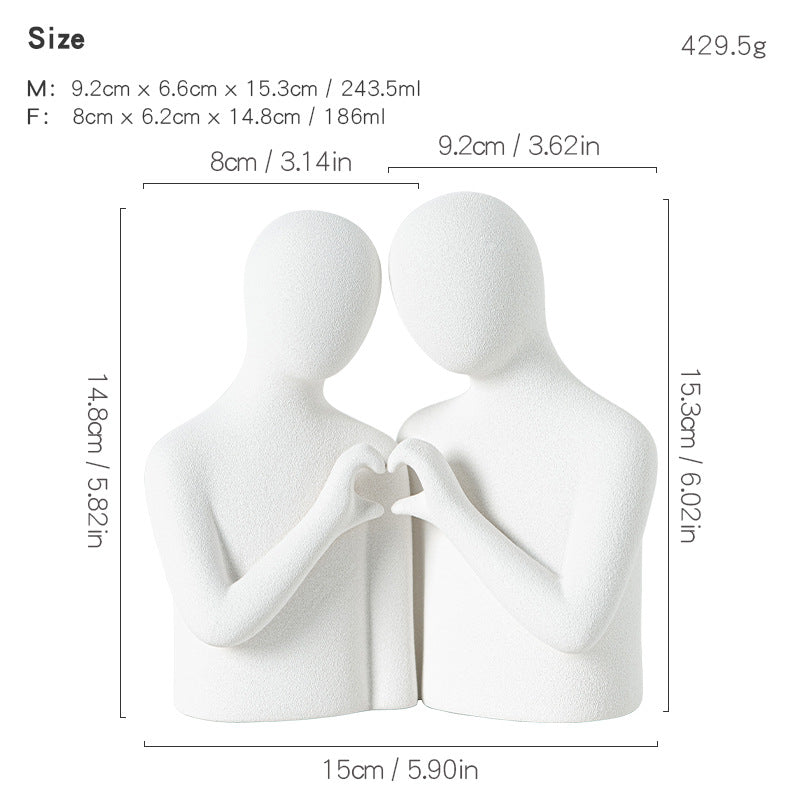 Decorative Figures Black White | Thrascher