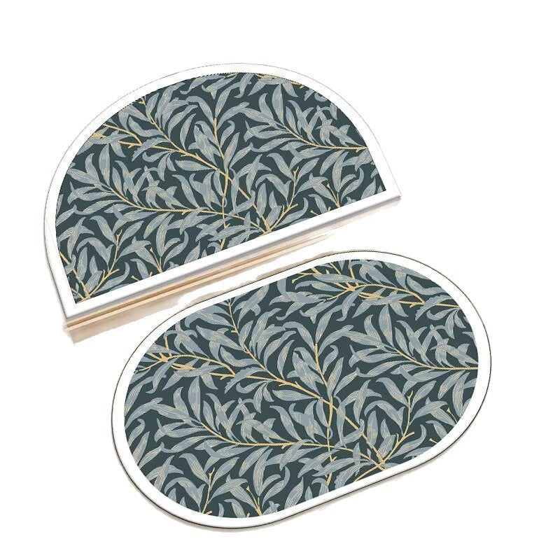Decorative Floral Entryway Mat | Thrascher