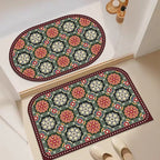 Decorative Floral Entryway Mat | Thrascher