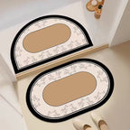 Decorative Floral Entryway Mat | Thrascher