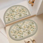 Decorative Floral Entryway Mat | Thrascher