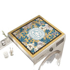 Decorative Floral Laundry Counter Mat | Thrascher