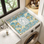 Decorative Floral Laundry Counter Mat | Thrascher